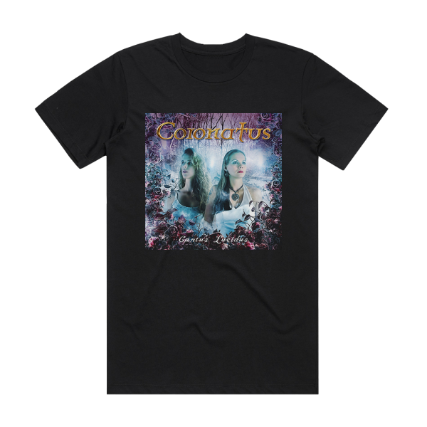 Coronatus Cantus Lucidus Album Cover T-Shirt Black