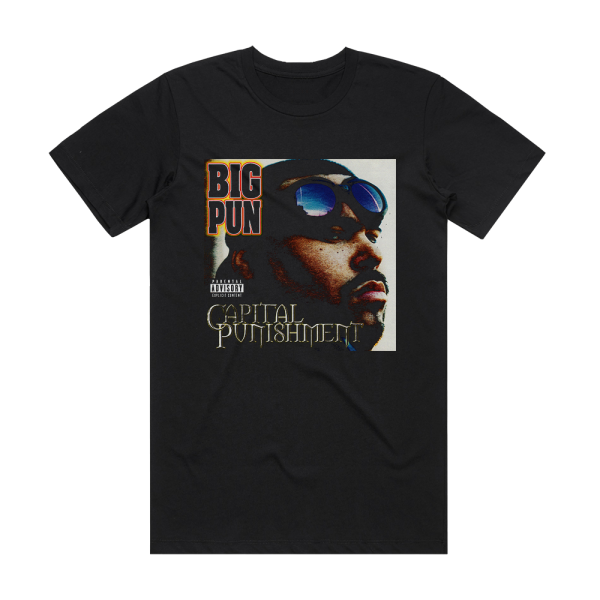 Big Punisher Capital Punishment Album Cover T-Shirt Black