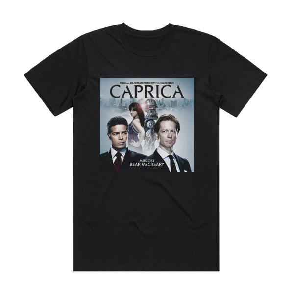 Bear McCreary Caprica Album Cover T-Shirt Black