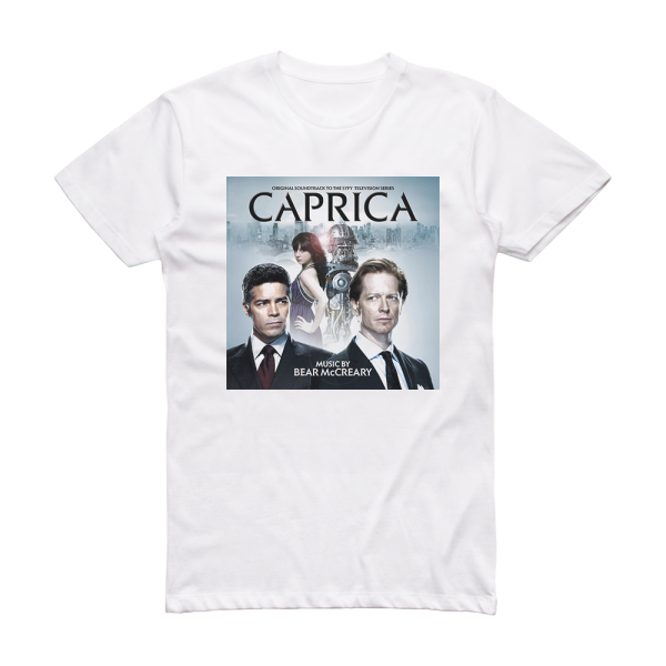 Bear McCreary Caprica Album Cover T-Shirt White