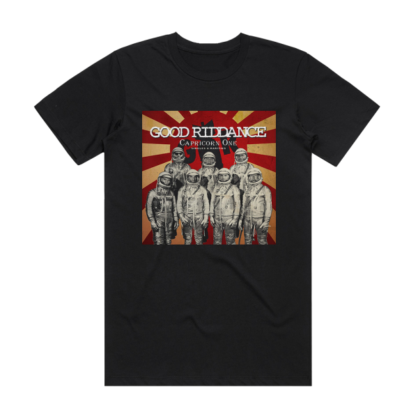 Good Riddance Capricorn One Album Cover T-Shirt Black