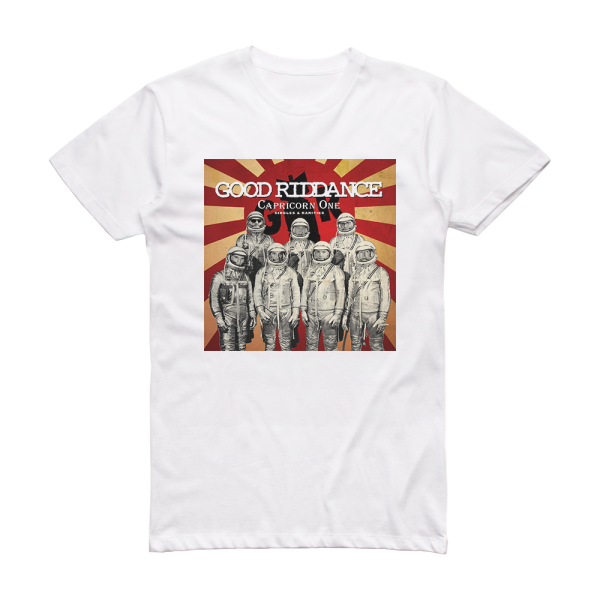 Good Riddance Capricorn One Album Cover T-Shirt White