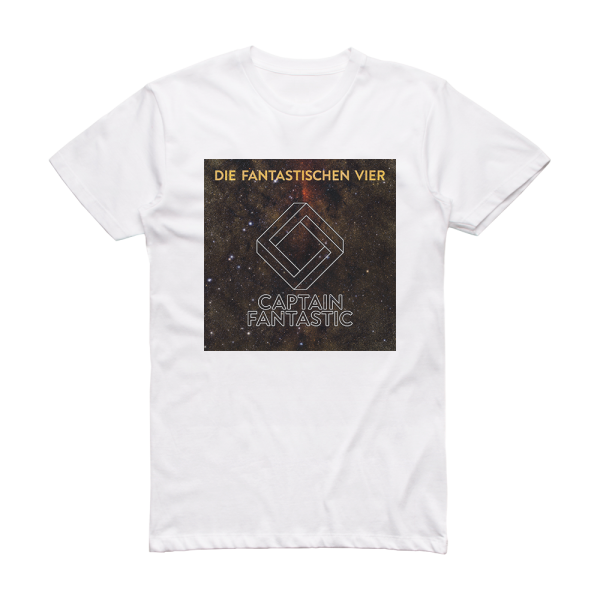 Die Fantastischen Vier Captain Fantastic Album Cover T-Shirt White