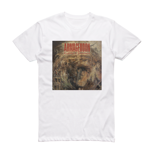 Armageddon Captivity Devourment Album Cover T-Shirt White