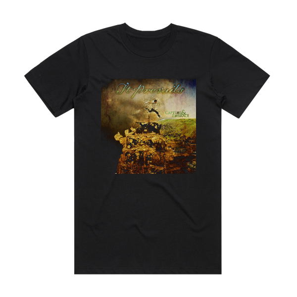 It Prevails Capture And Embrace Album Cover T-Shirt Black
