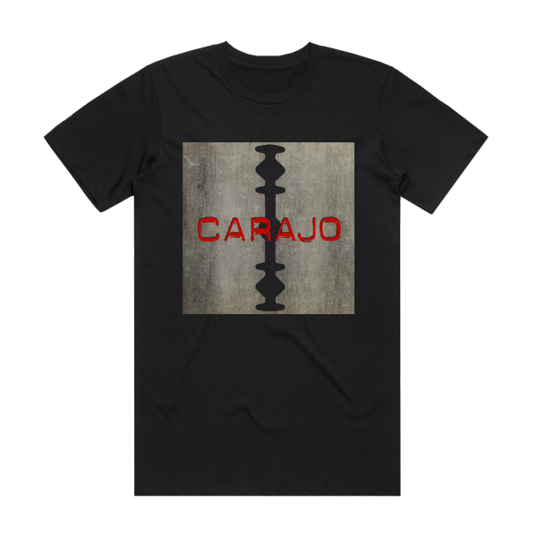 Carajo Carajo 1 Album Cover T-Shirt Black