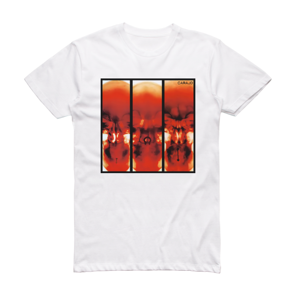 Carajo Carajografa Album Cover T-Shirt White