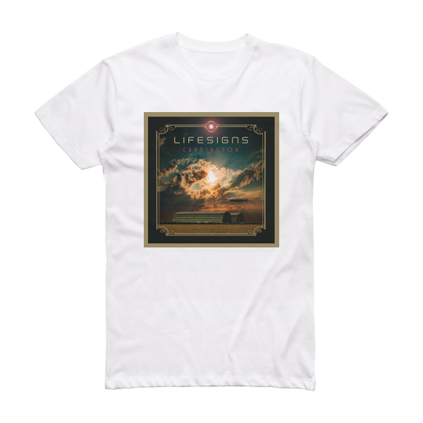 Lifesigns Cardington Album Cover T-Shirt White