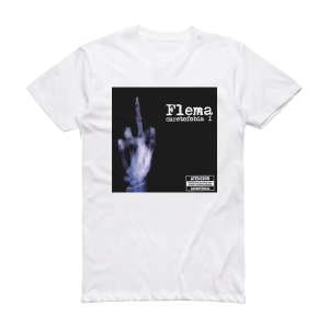 Flema Caretofobia 1 Album Cover T-Shirt White