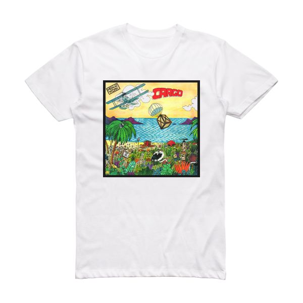 Men at Work Cargo 2 Album Cover T-Shirt White