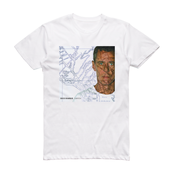 Chico Buarque Carioca Album Cover T-Shirt White