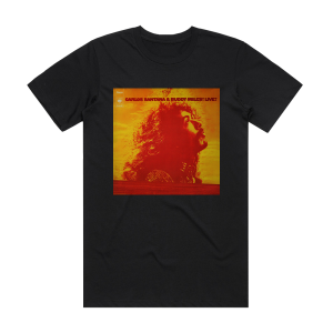 Carlos Santana Carlos Santana Buddy Miles Live Album Cover T-Shirt Black