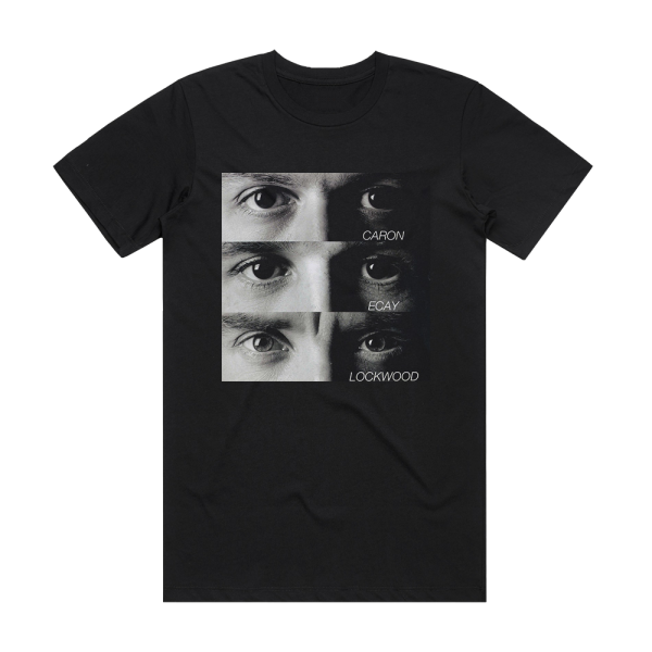 Alain Caron Caron Ecay Lockwood Album Cover T-Shirt Black