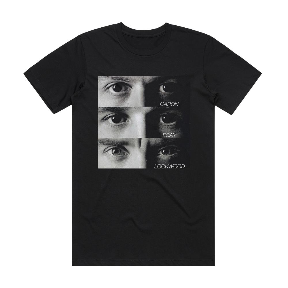 Alain Caron Caron Ecay Lockwood Album Cover T-Shirt Black