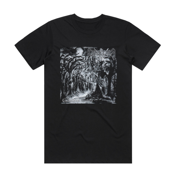 Graveland Carpathian Wolves 1 Album Cover T-Shirt Black