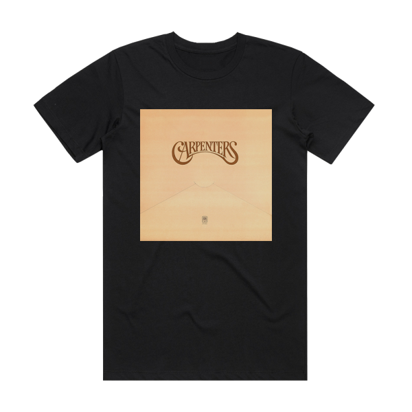 Carpenters Carpenters 1 Album Cover T-Shirt Black