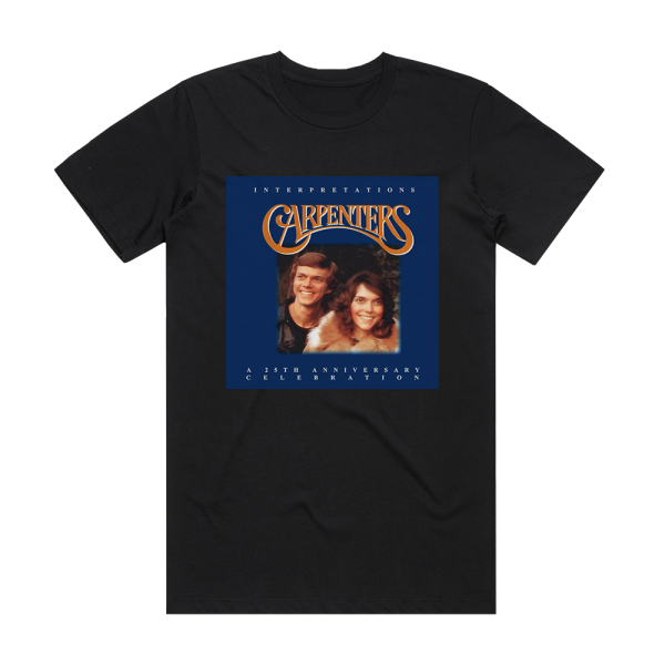 Carpenters Carpenters 2 Album Cover T-Shirt Black