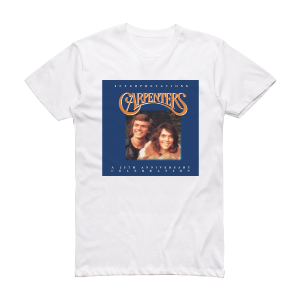 Carpenters Carpenters 2 Album Cover T-Shirt White