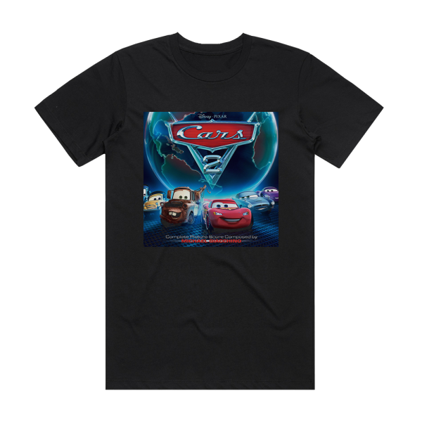 Michael Giacchino Cars 2 Album Cover T-Shirt Black