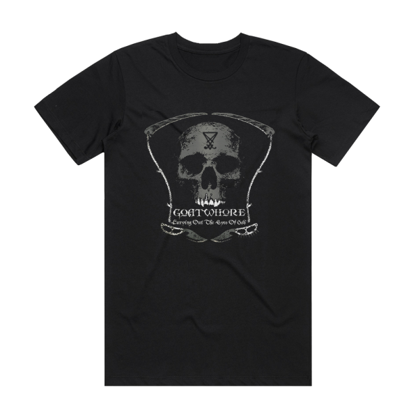 Goatwhore Carving Out The Eyes Of God Album Cover T-Shirt Black