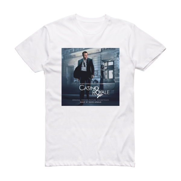 David Arnold Casino Royale 2 Album Cover T-Shirt White