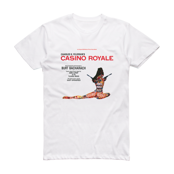 Burt Bacharach Casino Royale Album Cover T-Shirt White