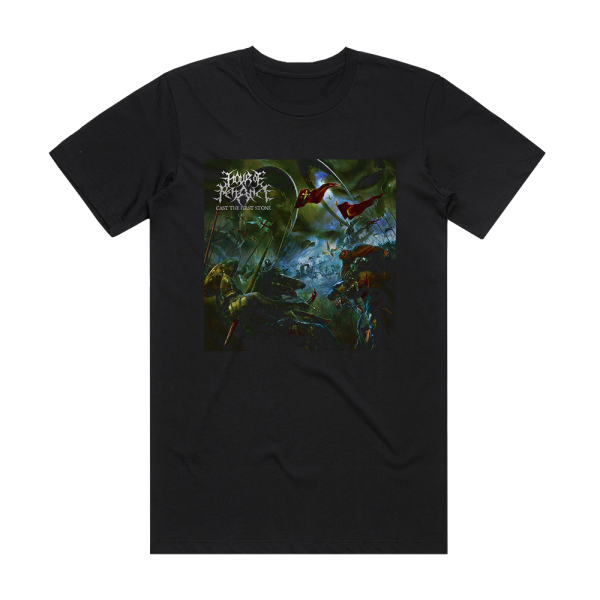 Hour of Penance Cast The First Stone Album Cover T-Shirt Black