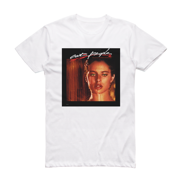 Giorgio Moroder Cat People Album Cover T-Shirt White