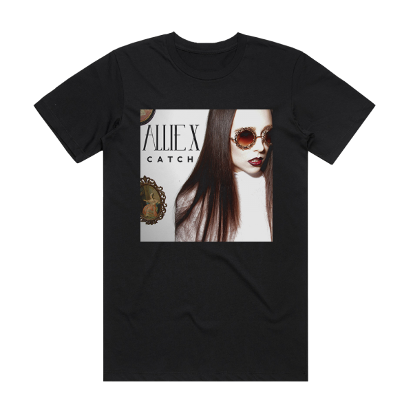 Allie X Catch Album Cover T-Shirt Black