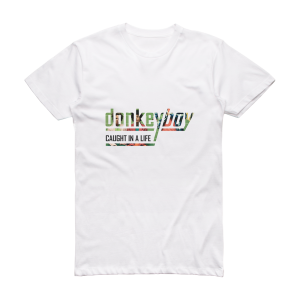 Donkeyboy Caught In A Life Album Cover T-Shirt White