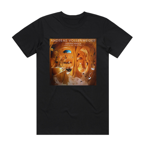 Andreas Vollenweider Caverna Magica Under The Tree  In The Cave 1 Album Cover T-Shirt Black