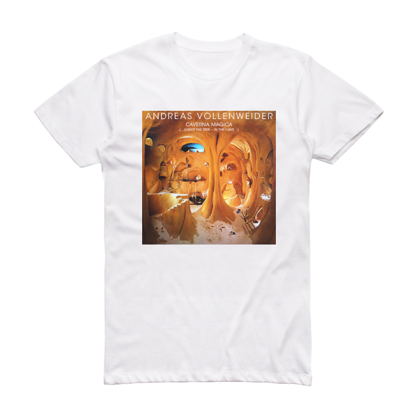 Andreas Vollenweider Caverna Magica Under The Tree  In The Cave 1 Album Cover T-Shirt White