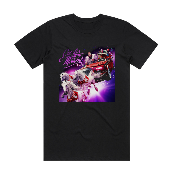 Cee Lo Green Ceelos Magic Moment Album Cover T-Shirt Black