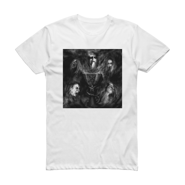 Celestial Bloodshed Celestial Bloodshed Urfaust Album Cover T-Shirt White