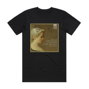 Freiburger Barockorchester Cello Concertos Album Cover T-Shirt Black