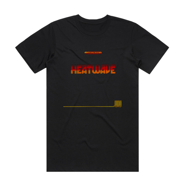 Heatwave Central Heating Album Cover T-Shirt Black