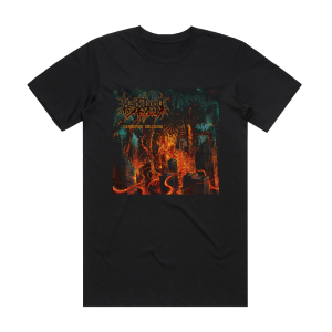 Back Door to Asylum Cerberus Millenia Album Cover T-Shirt Black