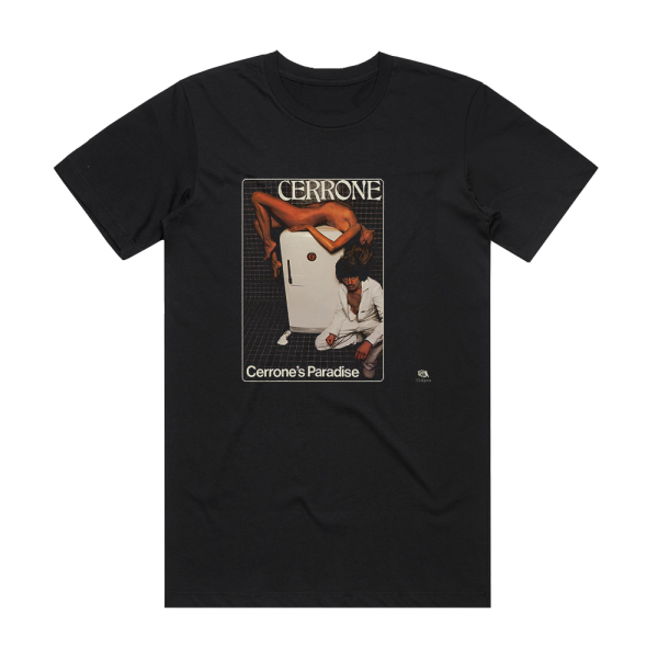 Cerrone Cerrones Paradise Album Cover T-Shirt Black