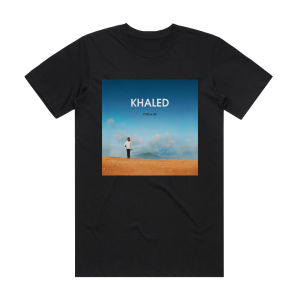 Khaled Cest La Vie Album Cover T-Shirt Black