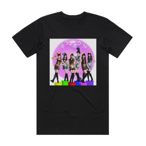 Momoiro Clover Z Chai Maxx 1 Album Cover T-Shirt Black