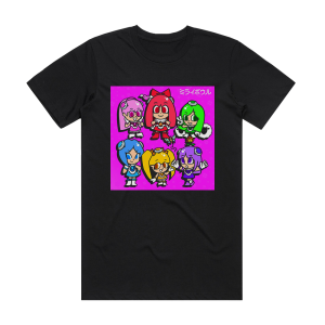 Momoiro Clover Z Chai Maxx 2 Album Cover T-Shirt Black