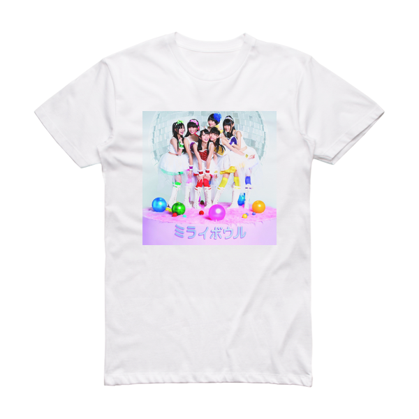 Momoiro Clover Z Chai Maxx 3 Album Cover T-Shirt White