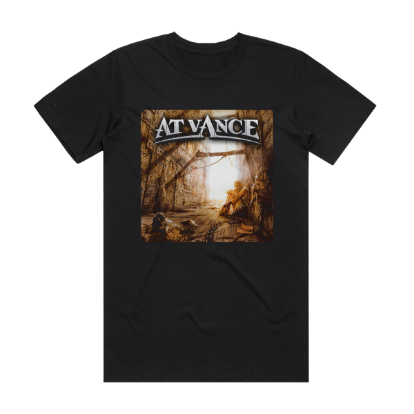 At Vance Chained Album Cover T-Shirt Black