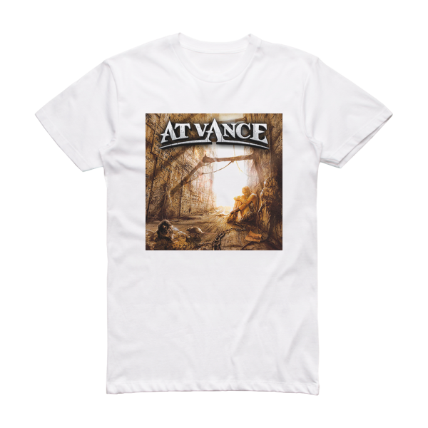 At Vance Chained Album Cover T-Shirt White