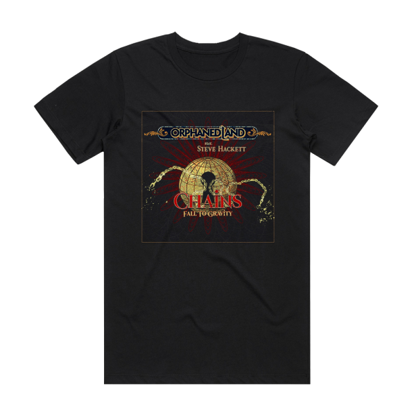 Orphaned Land Chains Fall To Gravity Radio Edit Album Cover T-Shirt Black