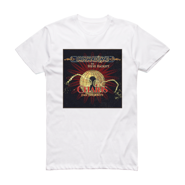 Orphaned Land Chains Fall To Gravity Radio Edit Album Cover T-Shirt White