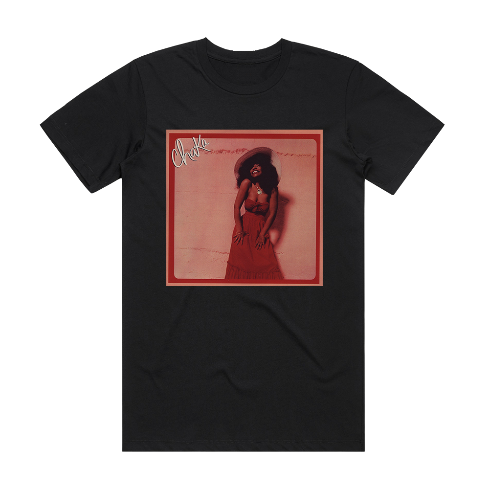 Chaka Khan Chaka Album Cover T-Shirt Black – ALBUM COVER T-SHIRTS