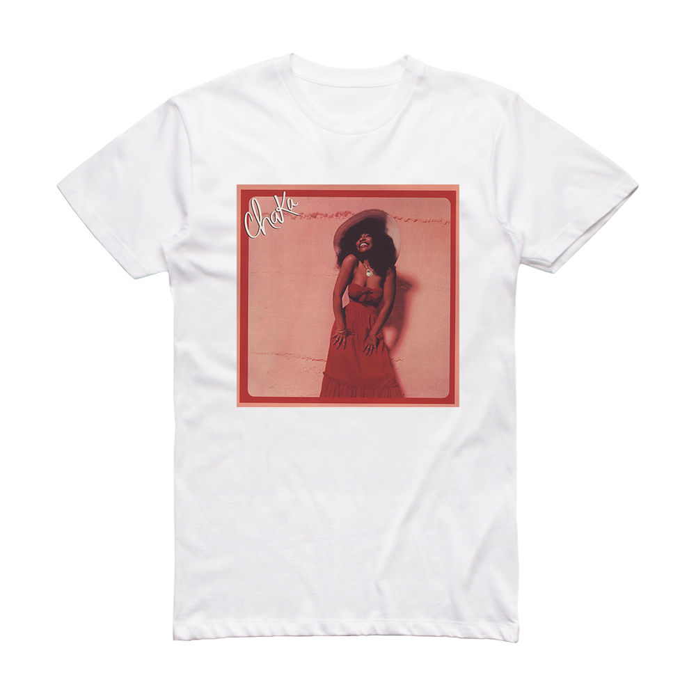 Chaka Khan Chaka Album Cover T-Shirt White – ALBUM COVER T-SHIRTS