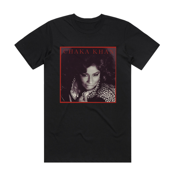 Chaka Khan Chaka Khan Album Cover T-Shirt Black