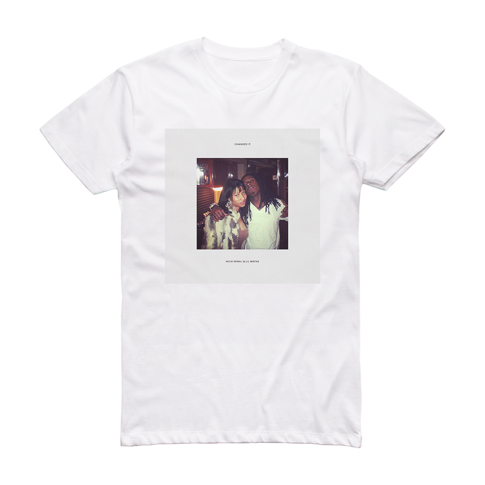 Nicki Minaj Changed It Album Cover TShirt White ALBUM COVER TSHIRTS